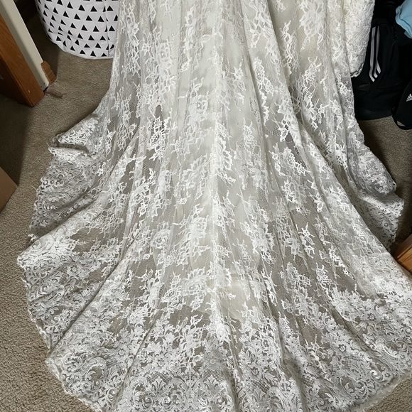 BHLDN Boutique Wedding Dress size 10 $650 OBO - Picture 2 of 7